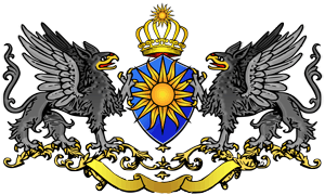 Das Wappen des Sonnenstaatlandes